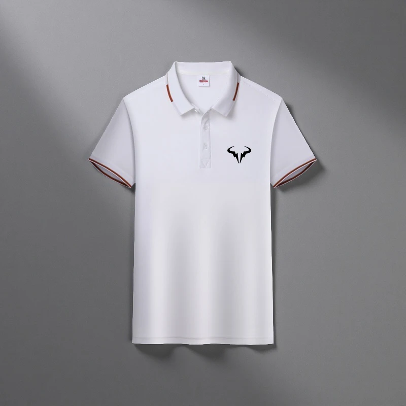 Summer new men's POLO shirt with collar, short sleeved ice silk T-shirt workwear high-end and breathable business men's clothing
Summer new men's POLO shirt with collar, short sleeved ice silk T-shirt workwear high-end and breathable business men's clothing