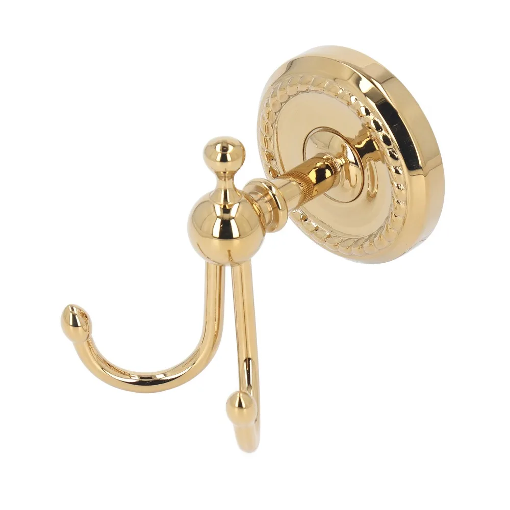 Retro Style Copper Robe Hook Durable Golden Coat Hook Vintage Style Double Prong Design Towel Hook Hanging Accessories
Retro Style Copper Robe Hook Durable Golden Coat Hook Vintage Style Double Prong Design Towel Hook Hanging Accessories