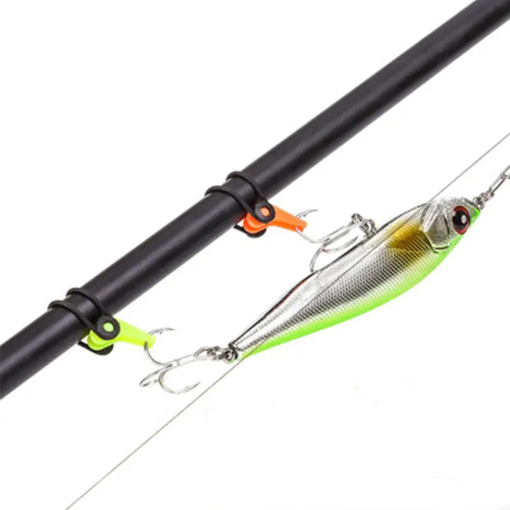 Portable Mixed Color Fishing Rod Accessories Safety Fishing Tool Fishing Lures Holder Fishhook Keeper Bait Holder
Portable Mixed Color Fishing Rod Accessories Safety Fishing Tool Fishing Lures Holder Fishhook Keeper Bait Holder