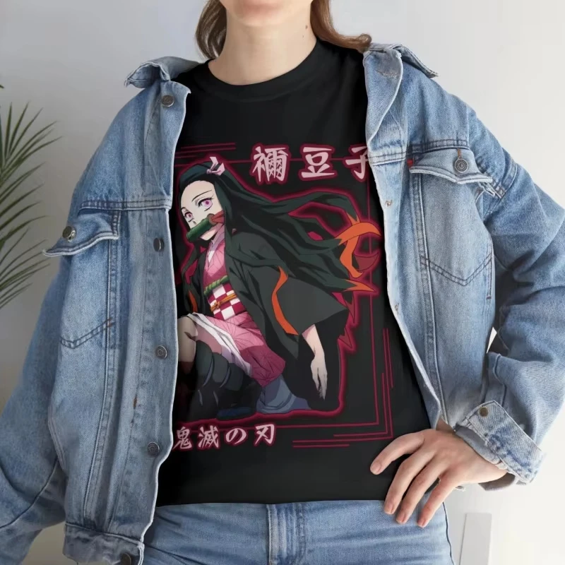 Anime Kamado Nezuko Demon Slayer T-shirt Summer Cotton Men's and Women's Street Casual Couple T-shirt Harajuku Hip-hop Casual
Anime Kamado Nezuko Demon Slayer T-shirt Summer Cotton Men's and Women's Street Casual Couple T-shirt Harajuku Hip-hop Casual
