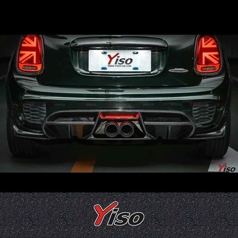Suitable for 2014-2019MINI F55 F56 YISO Rear Lip JCW Modified Carbon fiber Aerodynamic kit YISO Rear spoiler
Suitable for 2014-2019MINI F55 F56 YISO Rear Lip JCW Modified Carbon fiber Aerodynamic kit YISO Rear spoiler