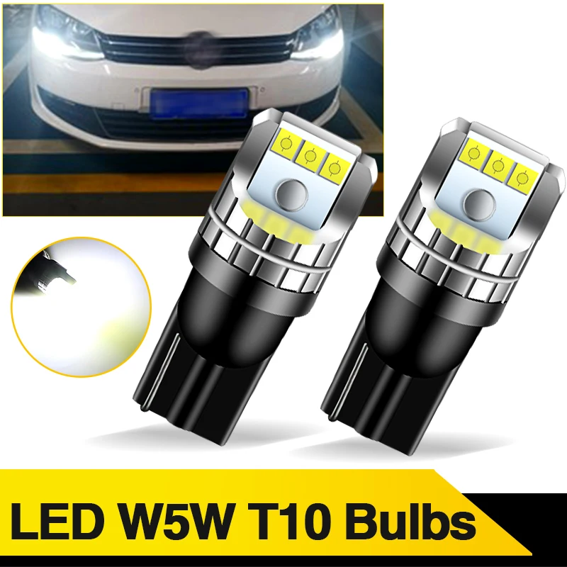 2PCS T10 W5W LED Clearance Lights Bright Car Backup Reverse Wide Interior Light 12V 194 168 Parking Lamp License Plate Bulbs
2PCS T10 W5W LED Clearance Lights Bright Car Backup Reverse Wide Interior Light 12V 194 168 Parking Lamp License Plate Bulbs