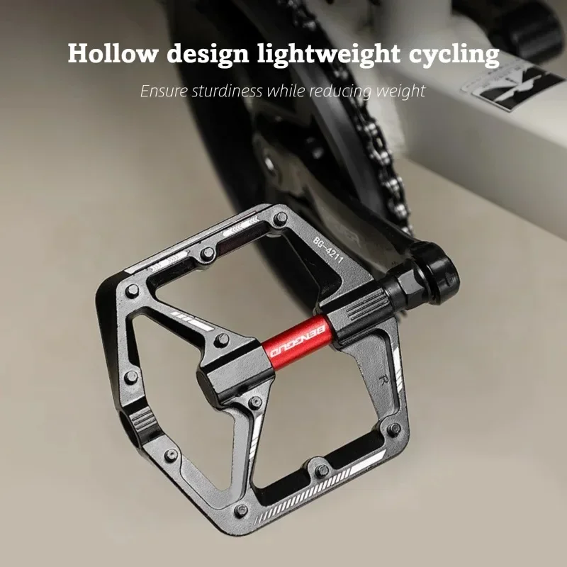 For MTB Road Bikes Bicycle Pedals Lightweight Anti-Slip 10 Pins DU Bearings Sealed Chromoly Steel Axle Mountain Bike Pedals
For MTB Road Bikes Bicycle Pedals Lightweight Anti-Slip 10 Pins DU Bearings Sealed Chromoly Steel Axle Mountain Bike Pedals