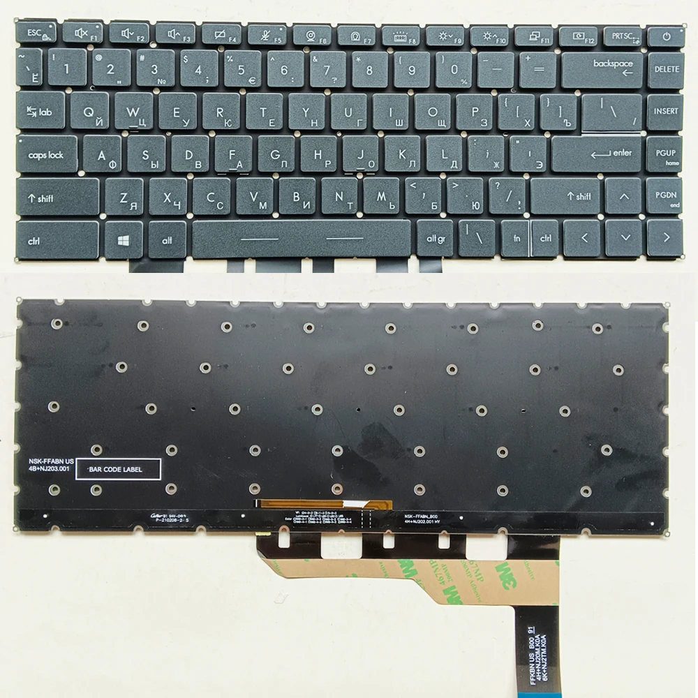 New Russian RU Keyboard for MSI Modern 14 Modern 15 B10MW MS-14D3 MS-14D2 MS-14D1 MS-14DK MS-1551 B10RASW B10RBSW Backlit Loptop
New Russian RU Keyboard for MSI Modern 14 Modern 15 B10MW MS-14D3 MS-14D2 MS-14D1 MS-14DK MS-1551 B10RASW B10RBSW Backlit Loptop