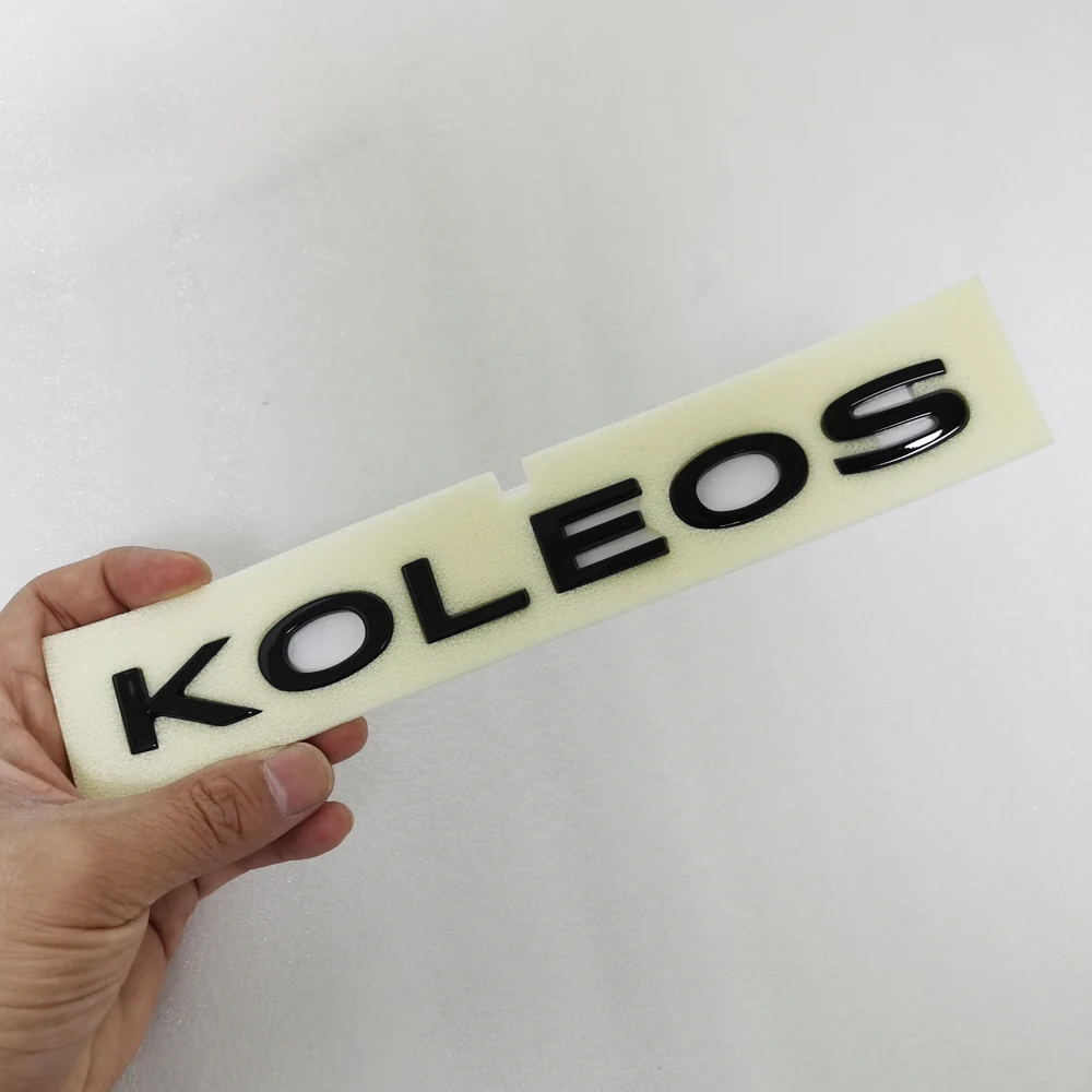 Black KOLEOS Emblem Badge Sticker KOLEOS Rear Sticker Car Styling Trunk For Renault KOLEOS Renault Sticker Renault Accessories
Black KOLEOS Emblem Badge Sticker KOLEOS Rear Sticker Car Styling Trunk For Renault KOLEOS Renault Sticker Renault Accessories