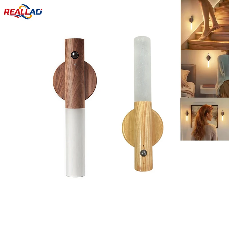 1-2p Intelligent Wooden Magnetic Human Body Induction Night Light LED Rechargeable Cabinet Wall Light For Bedroom Stair Lighting
1-2p Intelligent Wooden Magnetic Human Body Induction Night Light LED Rechargeable Cabinet Wall Light For Bedroom Stair Lighting