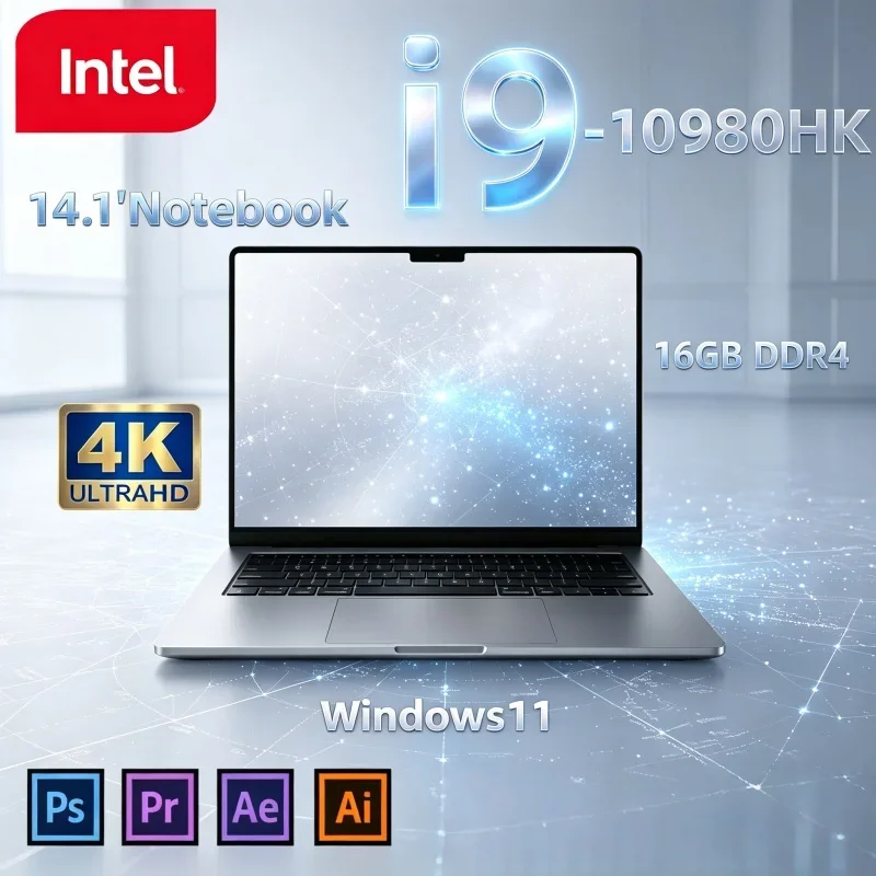 Slim Lightweight Win11 Office Laptop 14.1" I9-10980HK 120Hz FHD IPS Screen 16/32GB RAM 2TB SSD Backlit Keyboard Notebook
Slim Lightweight Win11 Office Laptop 14.1" I9-10980HK 120Hz FHD IPS Screen 16/32GB RAM 2TB SSD Backlit Keyboard Notebook