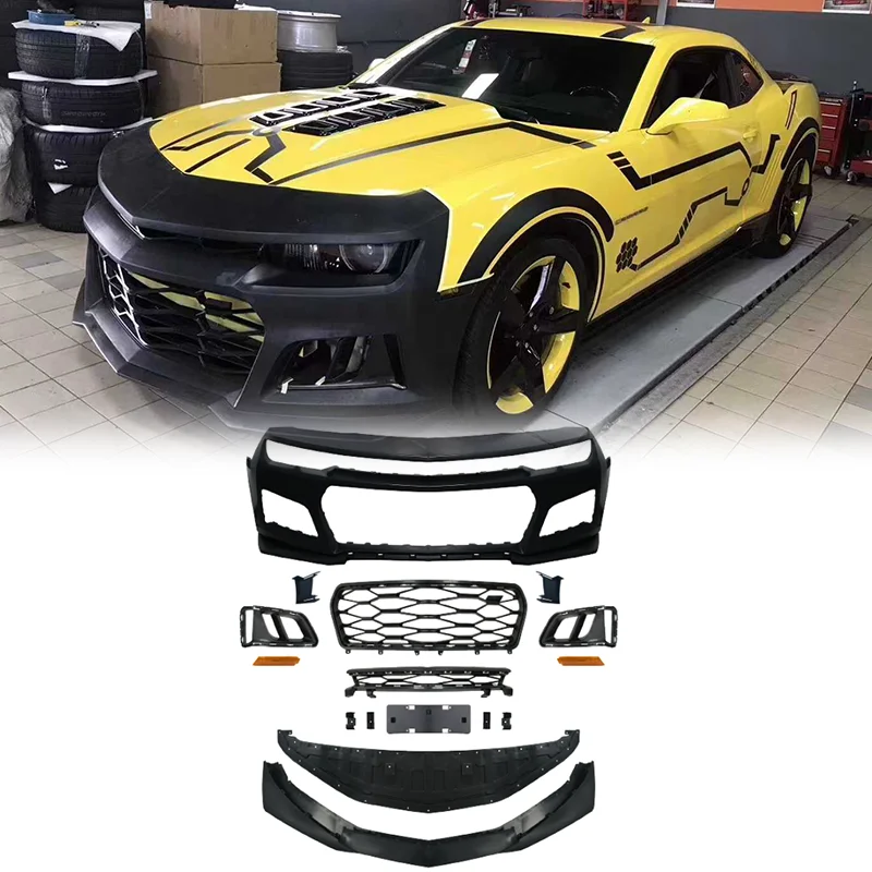 Factory New High Quality Front Bumper for Camaro 2010 2011 2012 2013 2014 2015 Style 5th to 6th ZLl
Factory New High Quality Front Bumper for Camaro 2010 2011 2012 2013 2014 2015 Style 5th to 6th ZLl