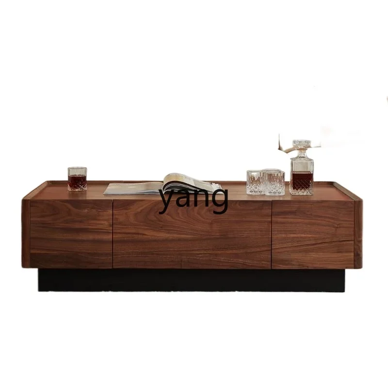 LCX black walnut coffee table all solid wood living room home tea table short coffee table
LCX black walnut coffee table all solid wood living room home tea table short coffee table