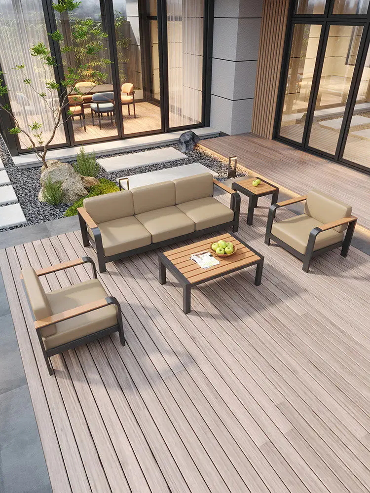 & Outdoor Sofa Set Courtyard Garden Leisure Area Villa Hotel Apartment Stainless Steel Waterproof Sunscreen Furniture
& Outdoor Sofa Set Courtyard Garden Leisure Area Villa Hotel Apartment Stainless Steel Waterproof Sunscreen Furniture
