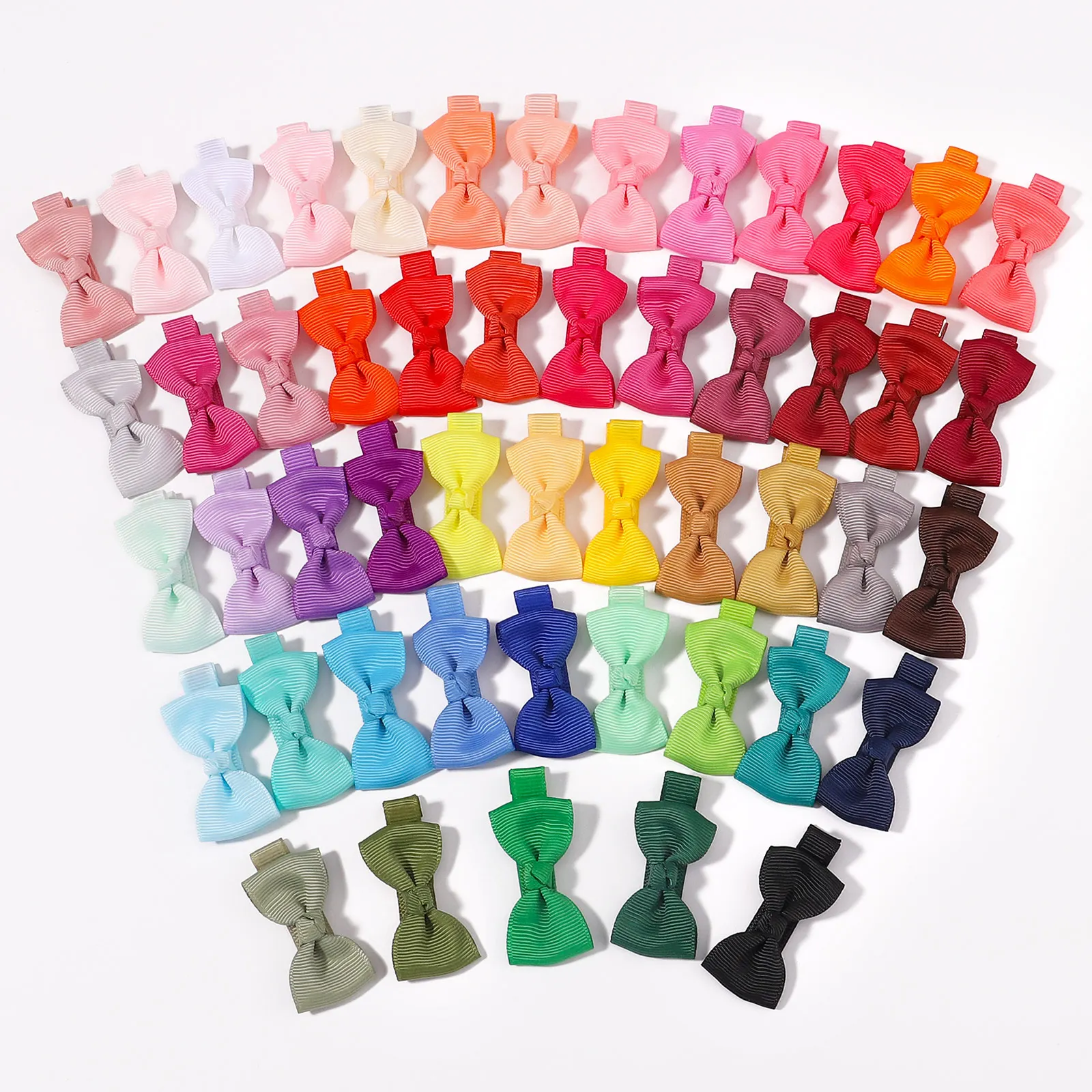 10Pcs/Set 2'' Solid Color Bowknot Hair Clips For Cute Girls Ribbon Handmade Bows Hairpin Barrette kids Headwear Kids Accessories
10Pcs/Set 2'' Solid Color Bowknot Hair Clips For Cute Girls Ribbon Handmade Bows Hairpin Barrette kids Headwear Kids Accessories