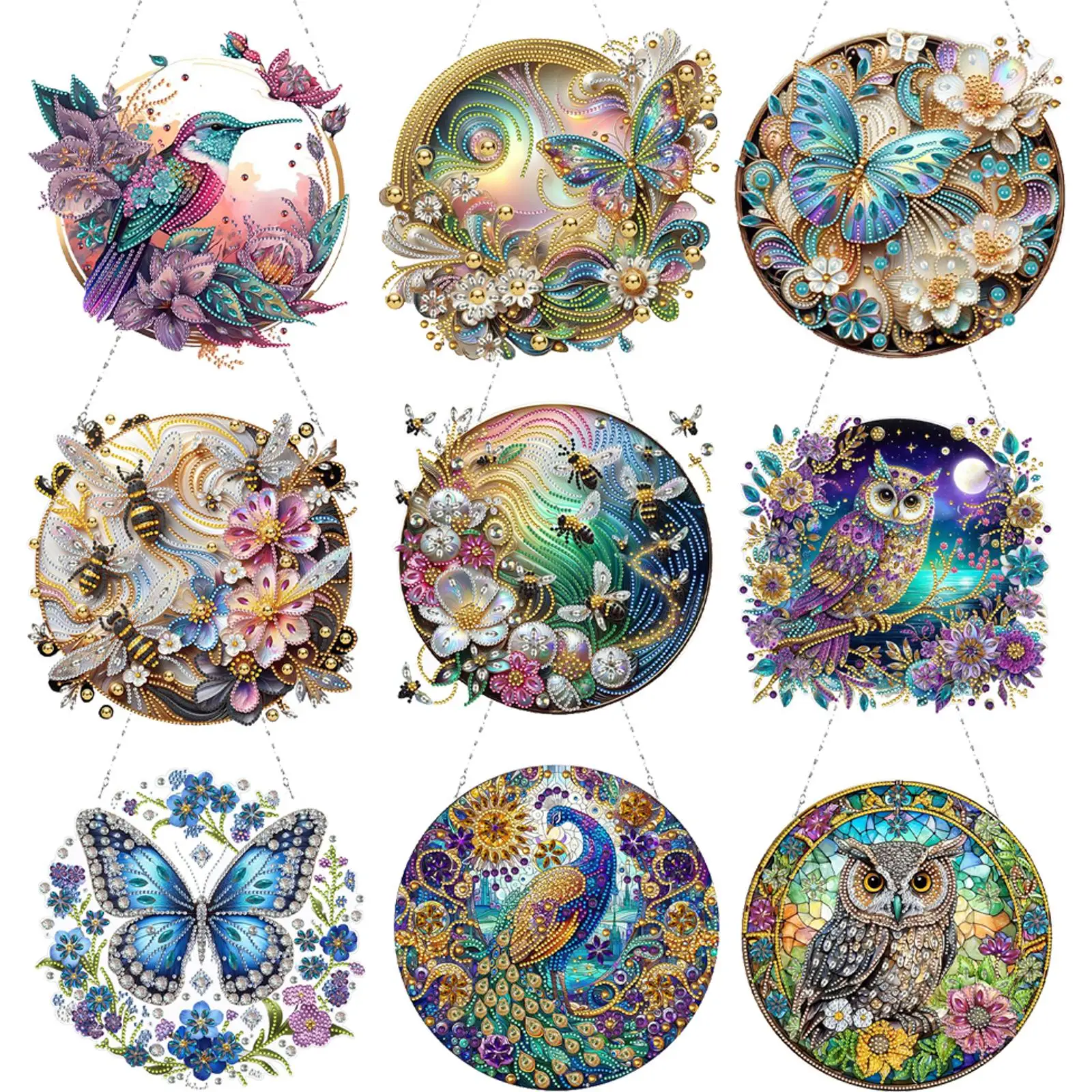 Набор для 2D алмазной живописи своими руками: стразы, алмазное искусство, подвески для окон, декор для стен и окон
Набор для 2D алмазной живописи своими руками: стразы, алмазное искусство, подвески для окон, декор для стен и окон