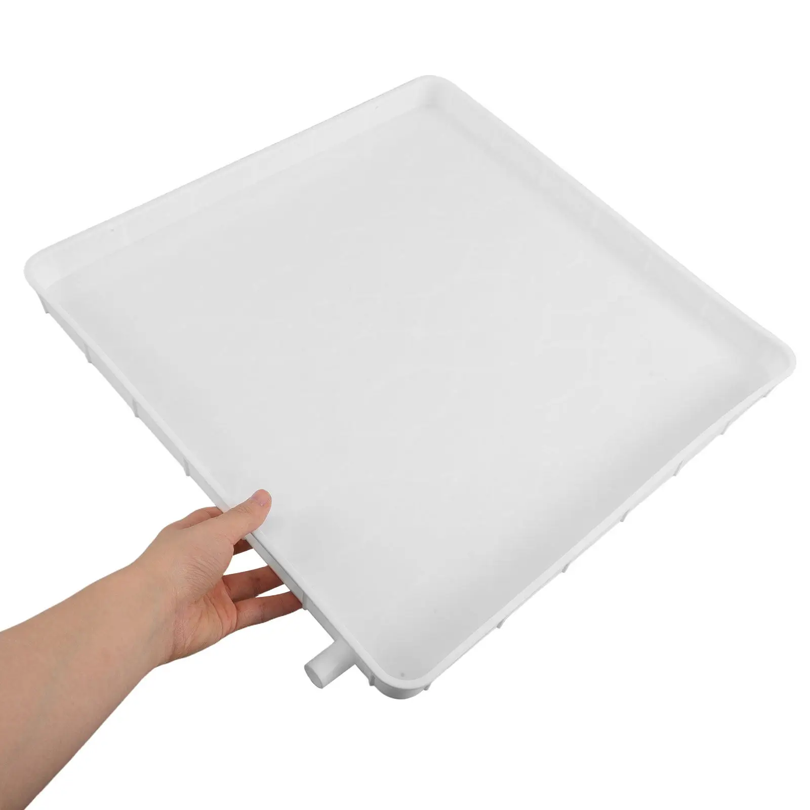 Air Conditioner Drip Tray Pan Plastic Condensate Drain Collector Elevated Edges Side Drain Outlet for Outdoor Ac Unit Water Tray
Air Conditioner Drip Tray Pan Plastic Condensate Drain Collector Elevated Edges Side Drain Outlet for Outdoor Ac Unit Water Tray