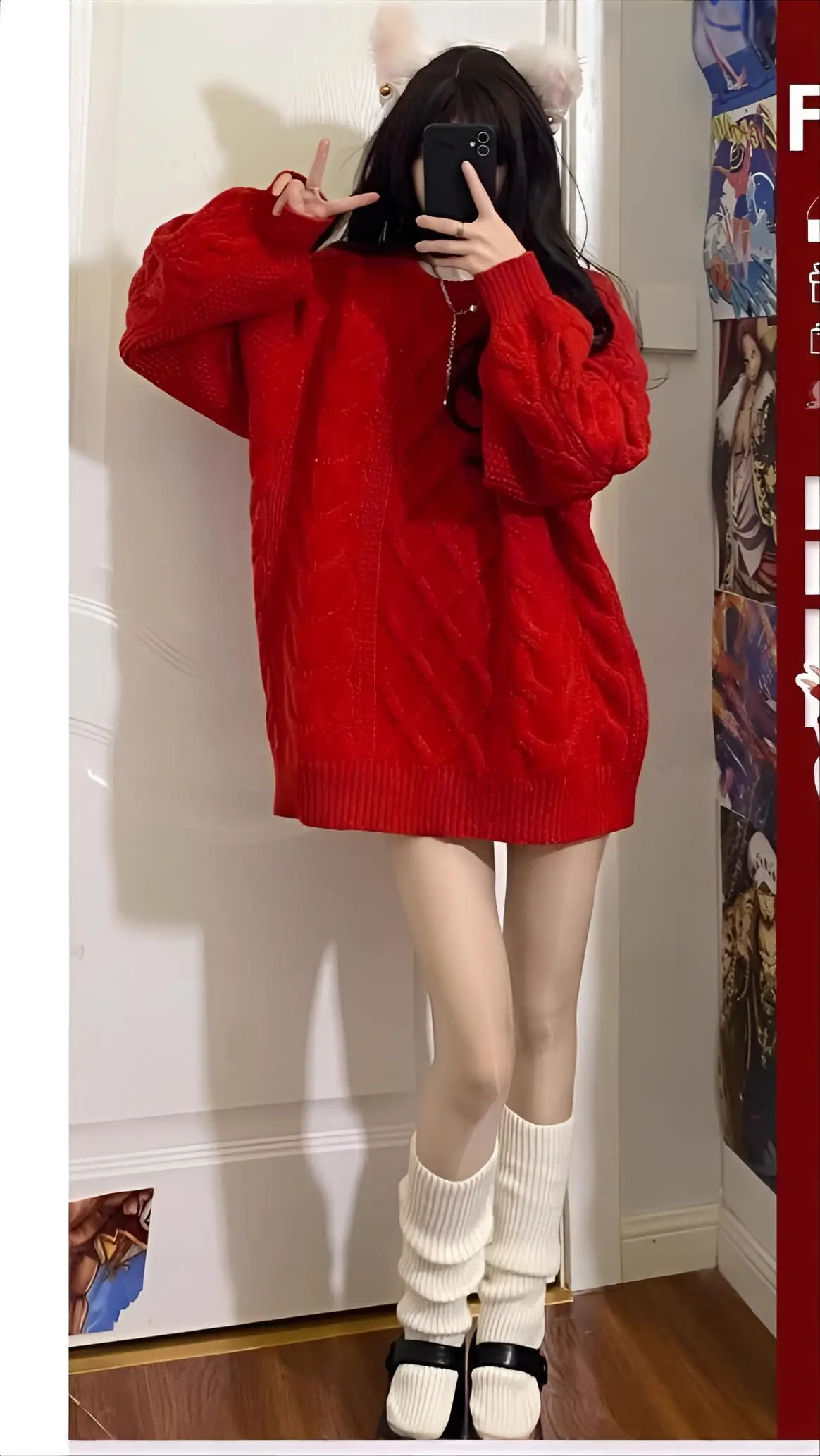 Knee Length Pullover K Pop Sweaters Jumpers Women Slimming Half-Collar Homewear Students Moricore Collarbone Brushed Buttons Ins
Knee Length Pullover K Pop Sweaters Jumpers Women Slimming Half-Collar Homewear Students Moricore Collarbone Brushed Buttons Ins