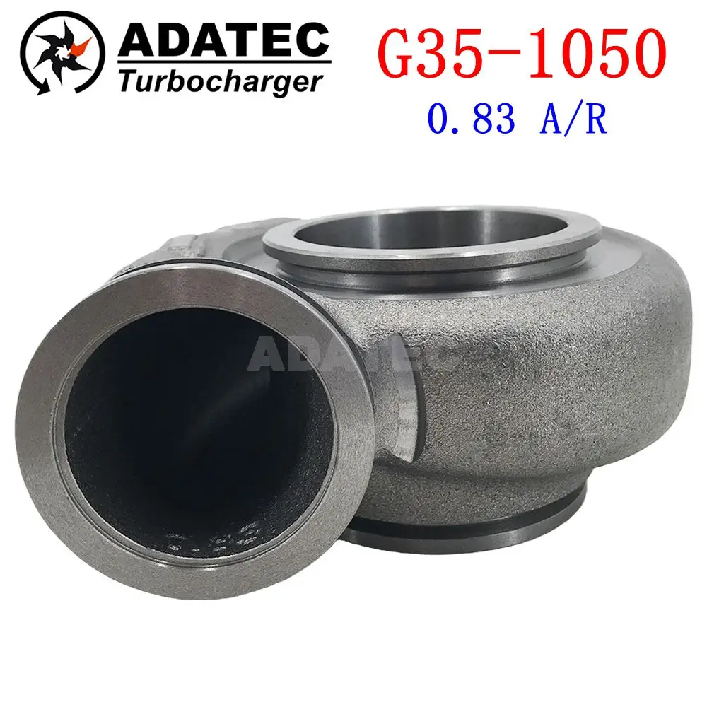G35-1050 G-SERIES Turbine Housing V-Band 0.83 A/R Dual Ceramic Ball Bearing Billet Wheel 2.0L - 5.5L Disp 700 - 1050HP
G35-1050 G-SERIES Turbine Housing V-Band 0.83 A/R Dual Ceramic Ball Bearing Billet Wheel 2.0L - 5.5L Disp 700 - 1050HP