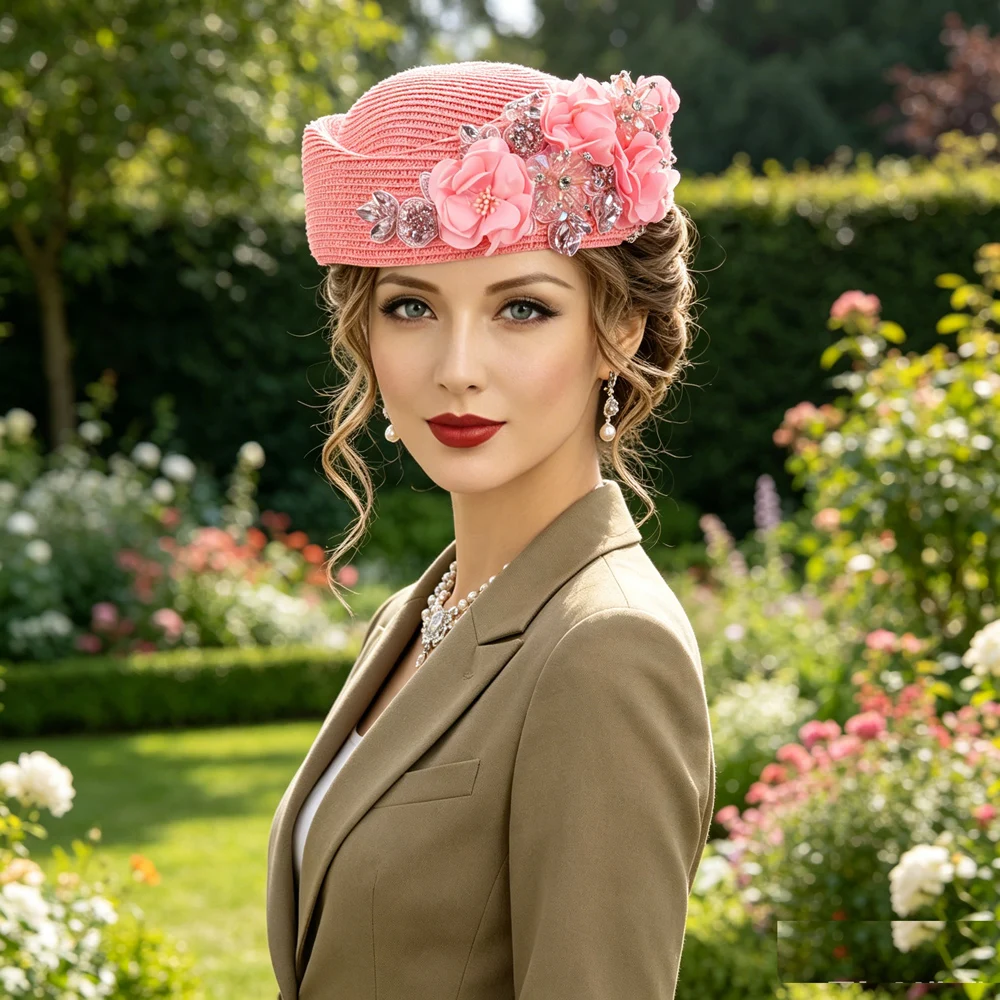 Summer Breathable French Elegant Floral Beret Painter Cap Muslim Women Islamic Hijab Formal Air Hostess Outdoor Fashion Headwear
Summer Breathable French Elegant Floral Beret Painter Cap Muslim Women Islamic Hijab Formal Air Hostess Outdoor Fashion Headwear