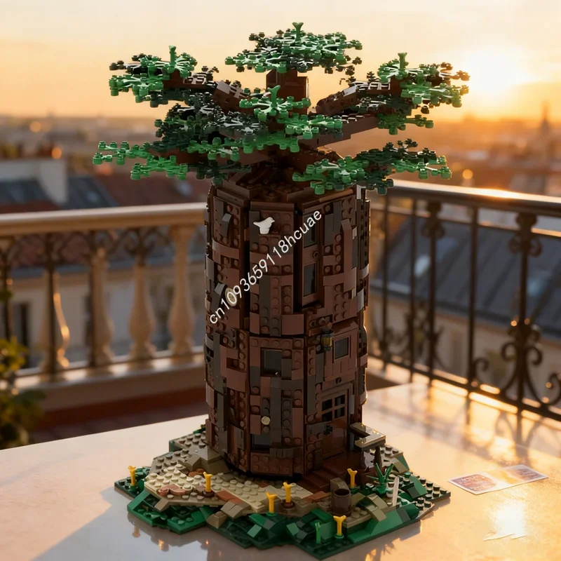 1515pcs MOC Living a baobab Ideas and CUUSOOed Model Building blocks toy Architecture idea Brick Kids Christmas gift Birthday
1515pcs MOC Living a baobab Ideas and CUUSOOed Model Building blocks toy Architecture idea Brick Kids Christmas gift Birthday