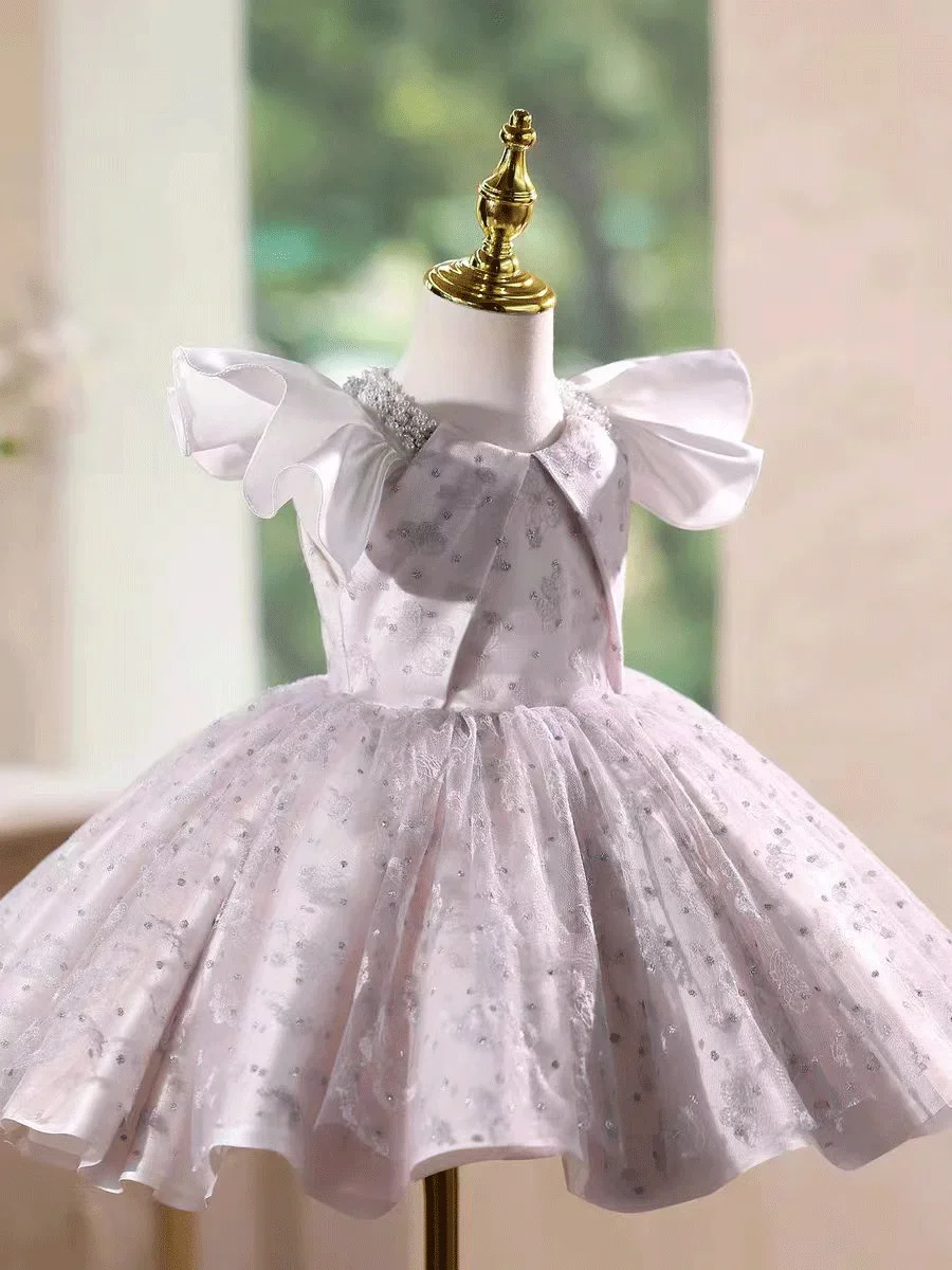 Custom JDY High End Handmade Bow Sleeve Sequin Flower Girl Dress Wedding Party Birthday Pageant Gown Princess Frock فساتين اطفال
Custom JDY High End Handmade Bow Sleeve Sequin Flower Girl Dress Wedding Party Birthday Pageant Gown Princess Frock فساتين اطفال
