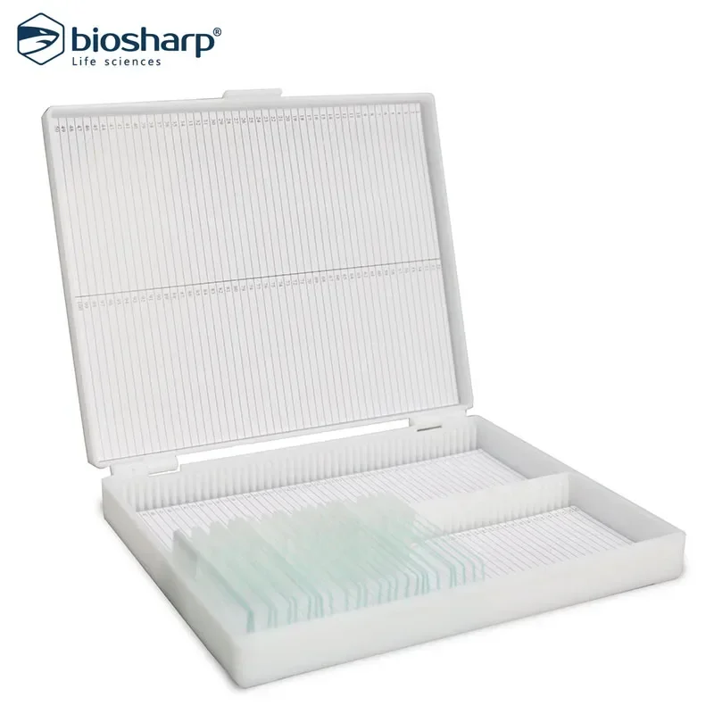 Biosharp 100 Slide Storage Box BS-QT-PB100 Laboratory Microscope Section Box Science Lab Tools School Supplies
Biosharp 100 Slide Storage Box BS-QT-PB100 Laboratory Microscope Section Box Science Lab Tools School Supplies