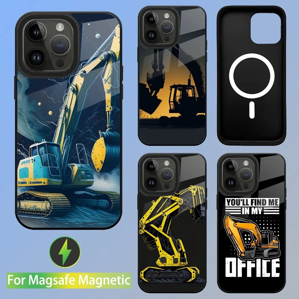 Excavator Car Phone Case For iPhone 15,14,13,12,11,Plus,Pro,Max Mini Magsafe Magnetic Wireless Charging
Excavator Car Phone Case For iPhone 15,14,13,12,11,Plus,Pro,Max Mini Magsafe Magnetic Wireless Charging