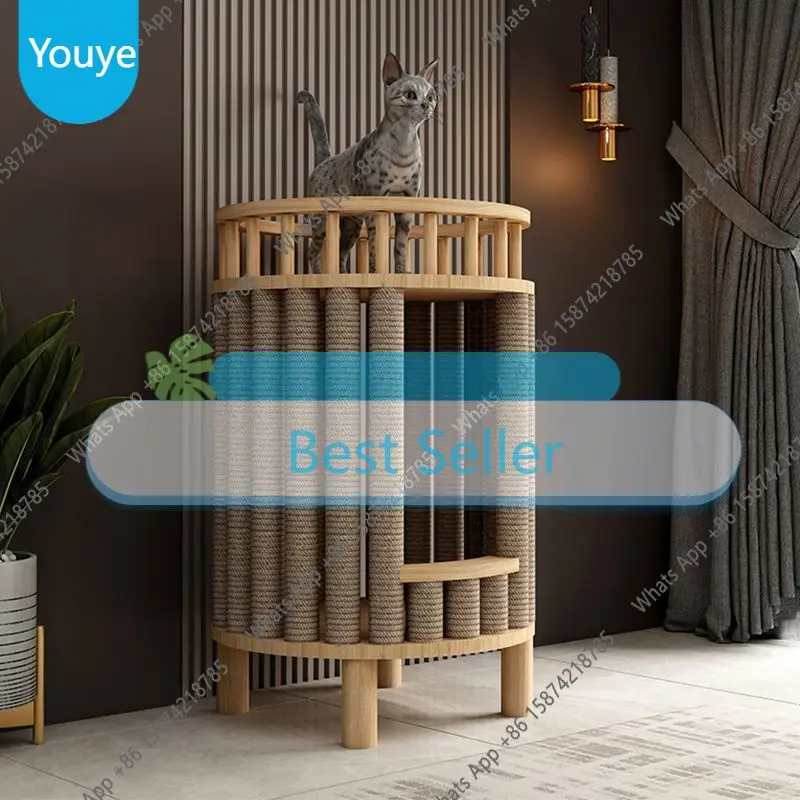 I L Solid Wood Cat Nest Cat Climbing Frame Space Capsule Cat Villa Nest Shelf Pet Toy Scratchers Products Furniture Accessories
I L Solid Wood Cat Nest Cat Climbing Frame Space Capsule Cat Villa Nest Shelf Pet Toy Scratchers Products Furniture Accessories