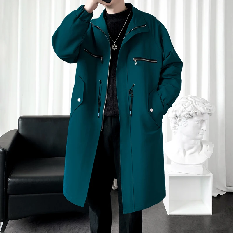 2023 Spring/Autumn men Trench Coat fashion Windbreaker Men's High Quality Loose Comfortable Long style Coat Jacket size M-XXXL
2023 Spring/Autumn men Trench Coat fashion Windbreaker Men's High Quality Loose Comfortable Long style Coat Jacket size M-XXXL