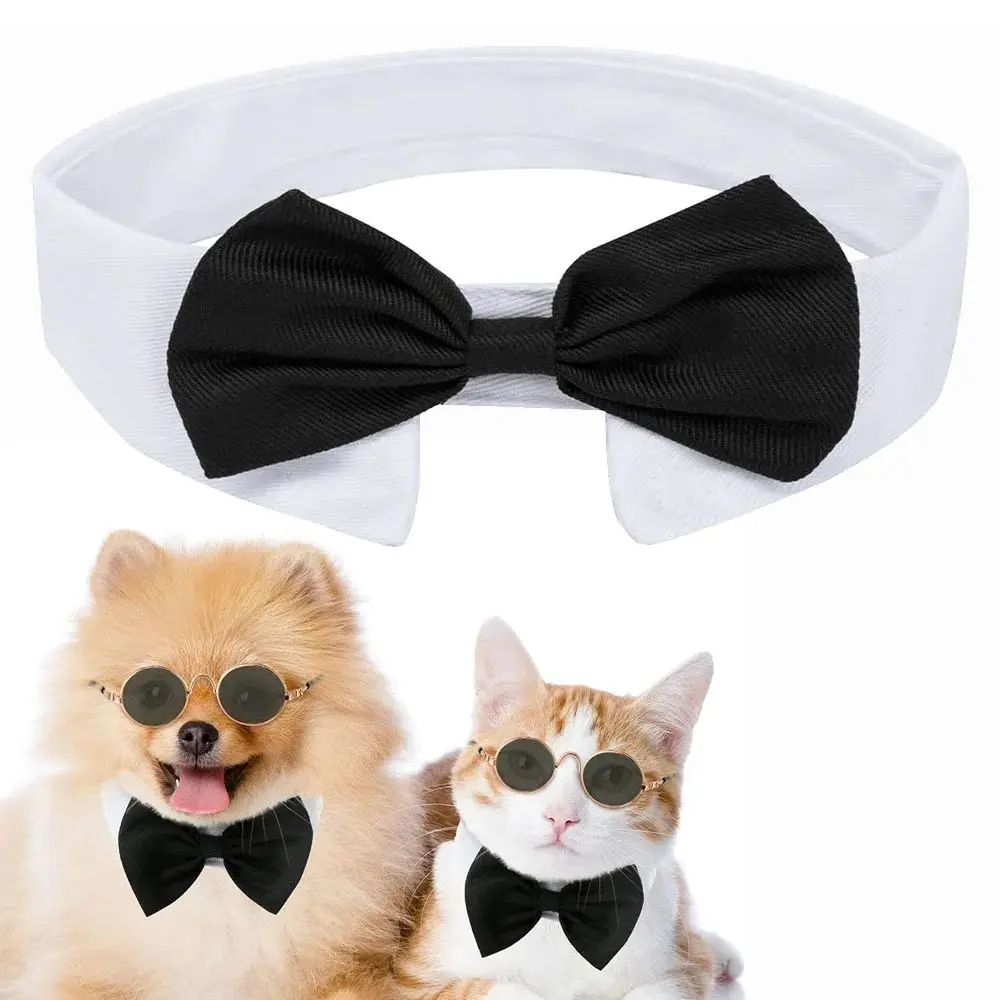 TONG Adjustable Dog Cat Bowtie Formal Pet Bow Tie Collar Wedding Neck Tie Halloween Cat Costume Cat Tuxedo Suits
TONG Adjustable Dog Cat Bowtie Formal Pet Bow Tie Collar Wedding Neck Tie Halloween Cat Costume Cat Tuxedo Suits