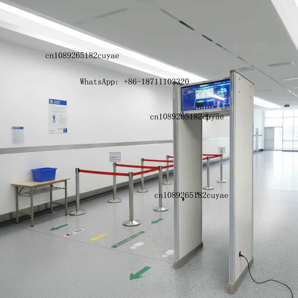 SUNLEADER Security Screening Equipment Multi Zone Body Scanner Entrance System High Sensitivity Detection 29" Screen LED Alarm
SUNLEADER Security Screening Equipment Multi Zone Body Scanner Entrance System High Sensitivity Detection 29" Screen LED Alarm