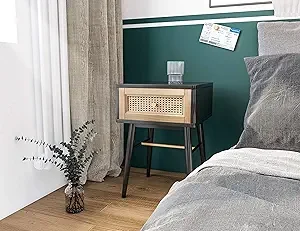 ully-Assembled ern armhouse Clean-Lined Nightstand, End Table with 1 Der, Black
ully-Assembled ern armhouse Clean-Lined Nightstand, End Table with 1 Der, Black