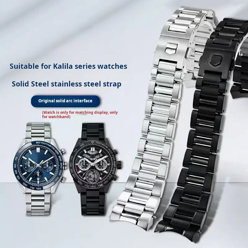curved 22mm 24mm For TAG Heuer Metal watch strap Race Dive Calera CARRERA black blue water ghost Solid Stainless steel watchband
curved 22mm 24mm For TAG Heuer Metal watch strap Race Dive Calera CARRERA black blue water ghost Solid Stainless steel watchband