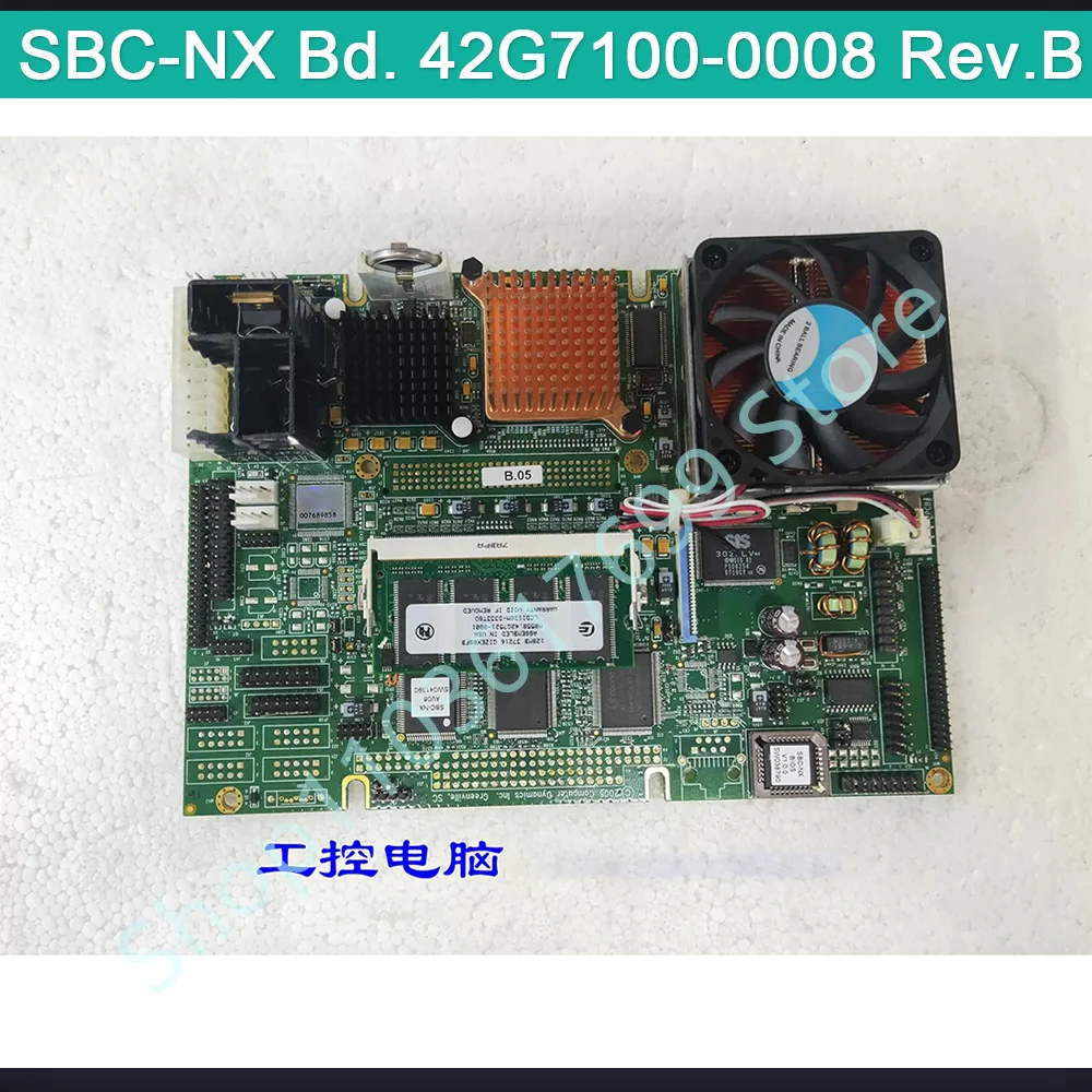 Для промышленной панели управления Dynatron Equipment SBC-Nx Bd.42G7100-0008 Rev.B
Для промышленной панели управления Dynatron Equipment SBC-Nx Bd.42G7100-0008 Rev.B
