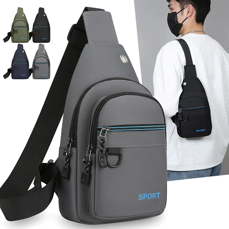 Fashion Men's Chest Bag One Shoulder Crossbody Bag Large Capacity Outdoor Sports Bag chest bag adjustable shoulder straps
Fashion Men's Chest Bag One Shoulder Crossbody Bag Large Capacity Outdoor Sports Bag chest bag adjustable shoulder straps