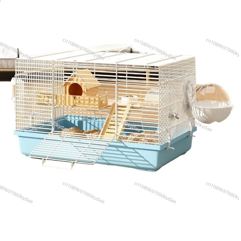 Large Hamster Cage Mansion Golden Bear Iron Wire Habitat, Spacious Pet Villa Escape-Proof Durable Rodent Enclosure
Large Hamster Cage Mansion Golden Bear Iron Wire Habitat, Spacious Pet Villa Escape-Proof Durable Rodent Enclosure