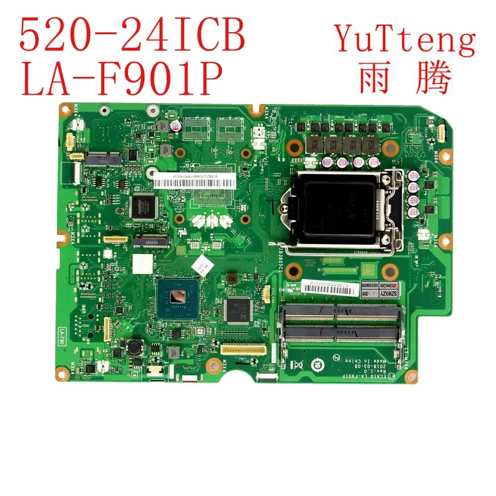 IB360SC1 For Lenovo 520-24ICB 520-22ICB V530-22ICB V530-24ICB AIO Motherboard ECA10 LA-F901P Mainboard 100%tested fully work
IB360SC1 For Lenovo 520-24ICB 520-22ICB V530-22ICB V530-24ICB AIO Motherboard ECA10 LA-F901P Mainboard 100%tested fully work