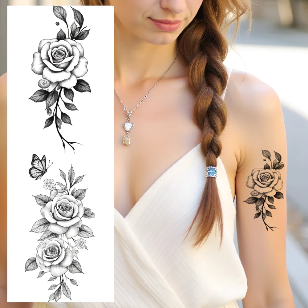 9pcs Temporary Tattoo Line Art Crescent Moon Blossoms Tulips For Back Thighs Adults
9pcs Temporary Tattoo Line Art Crescent Moon Blossoms Tulips For Back Thighs Adults
