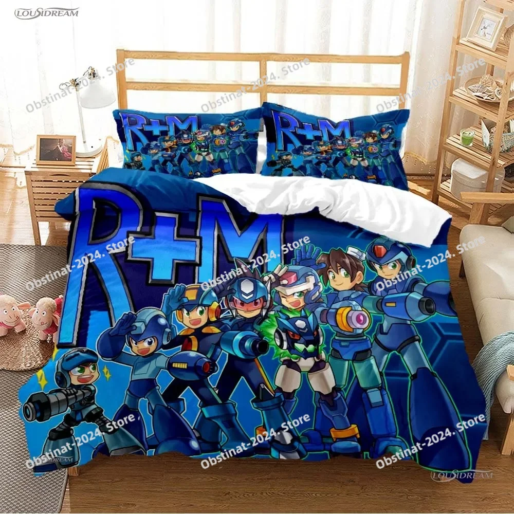 Rockman Megaman Game All Season Bedding Set Printed Bed Set Duvet Cover Sheet Pillowcase Soft Quilt Cover Full Queen King Size
Rockman Megaman Game All Season Bedding Set Printed Bed Set Duvet Cover Sheet Pillowcase Soft Quilt Cover Full Queen King Size