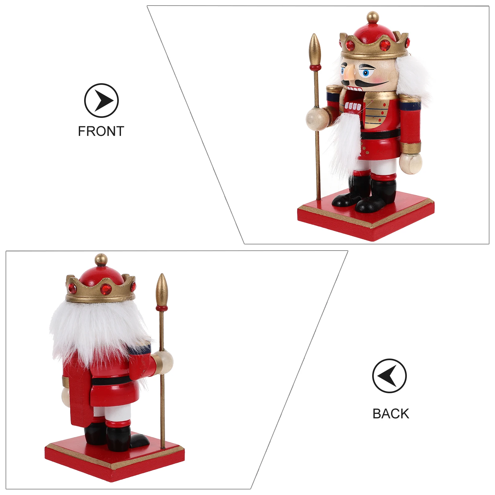 Nutcracker Soldier Ornament Decorative Nutcrackers Sticker Christmas Xmas s
Nutcracker Soldier Ornament Decorative Nutcrackers Sticker Christmas Xmas s