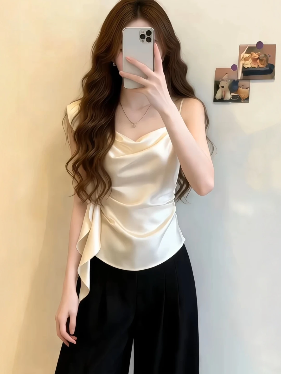 Elegant Summer New plus Size Women's Camisole Vest Gentle Soft Style Commute Style Pure Color Casual Wear Outerwear
Elegant Summer New plus Size Women's Camisole Vest Gentle Soft Style Commute Style Pure Color Casual Wear Outerwear