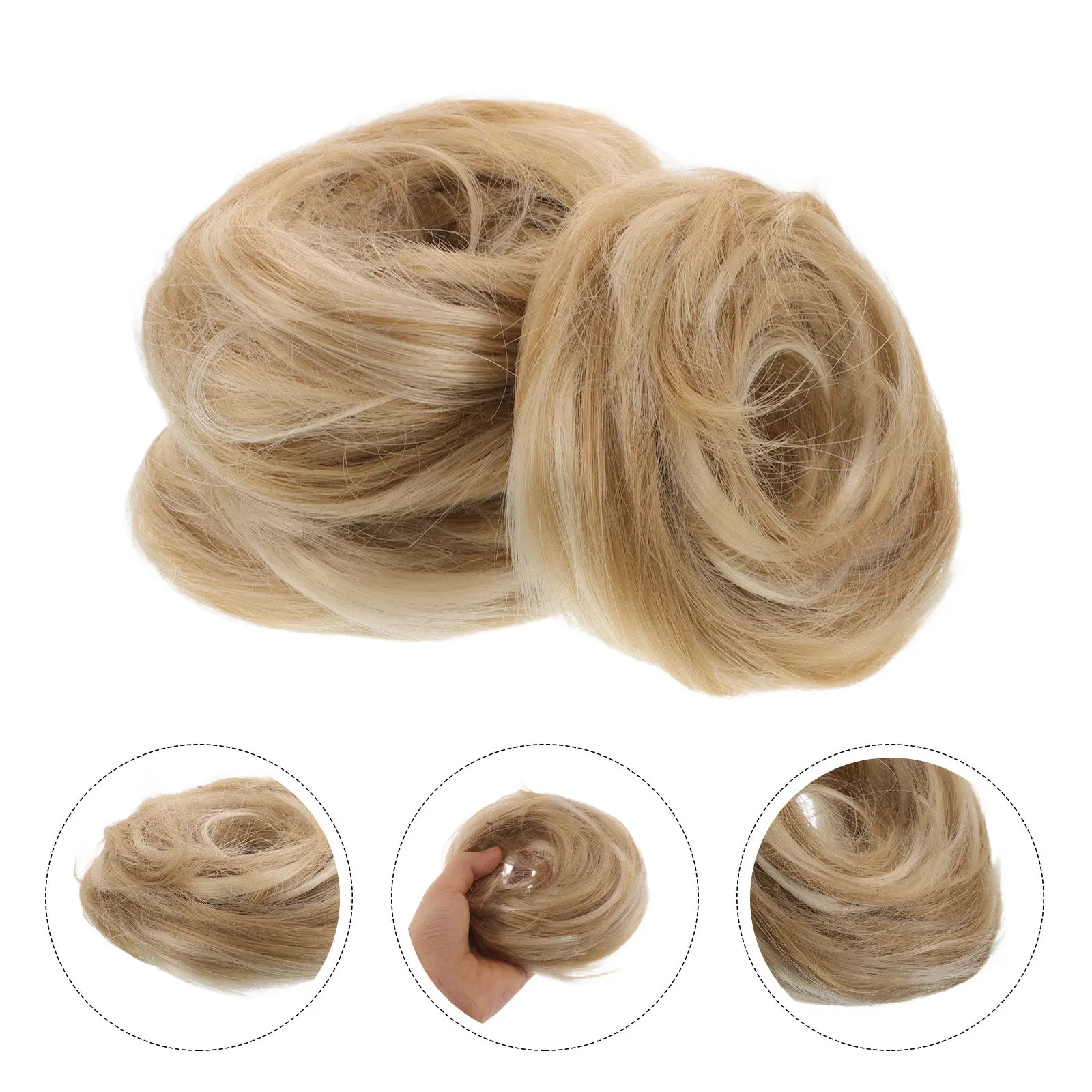 4Pcs Hair Bun Scrunchie for Women Messy Bun Extensions Lightweight Portable Styling Tool for Special Occasions Ponytail
4Pcs Hair Bun Scrunchie for Women Messy Bun Extensions Lightweight Portable Styling Tool for Special Occasions Ponytail