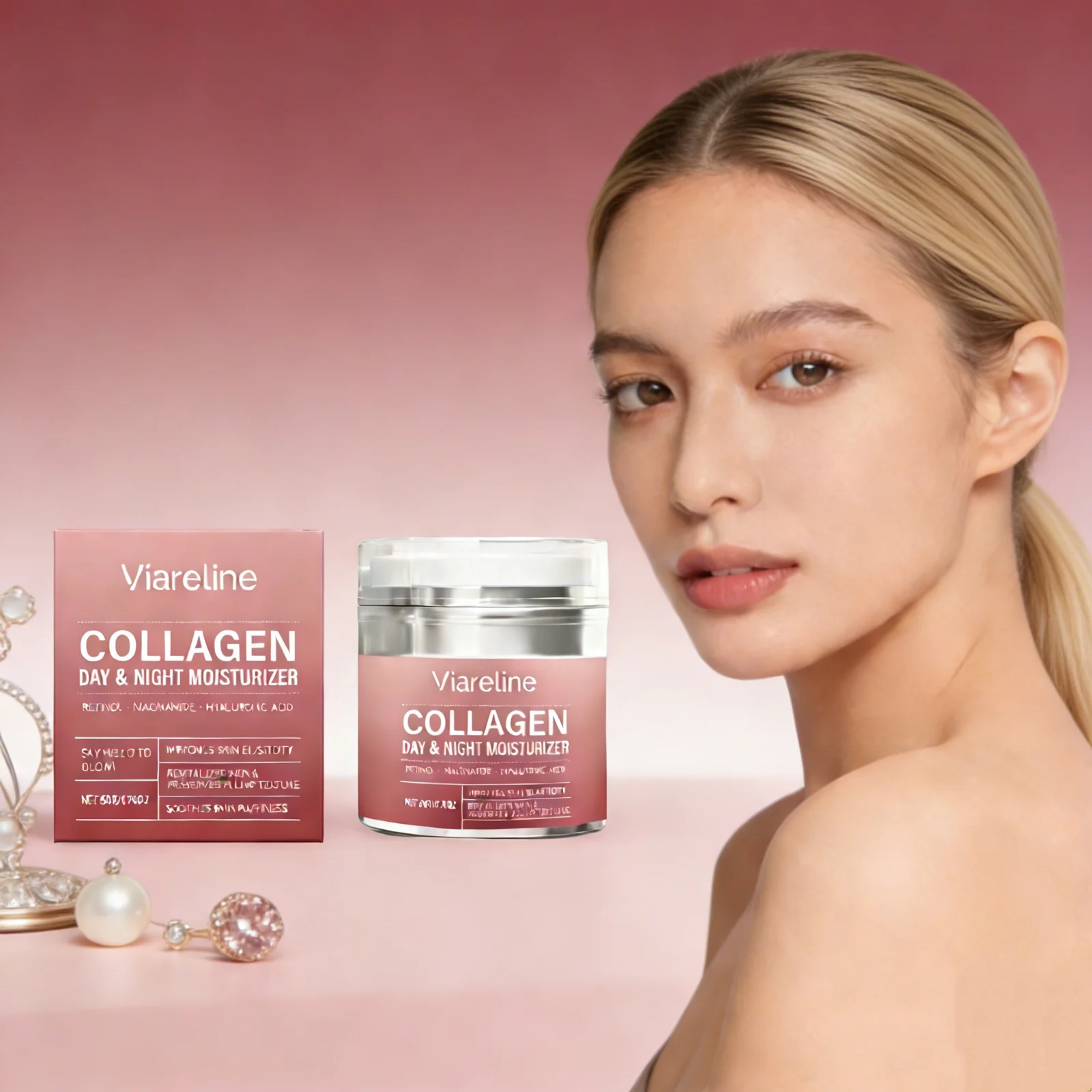 Hydrolyzed Collagen Firming Face Cream Anti-Wrinkle Moisturizing Anti-Aging Brightening Skin Tone Hydrating Face Day Night Cream
Hydrolyzed Collagen Firming Face Cream Anti-Wrinkle Moisturizing Anti-Aging Brightening Skin Tone Hydrating Face Day Night Cream