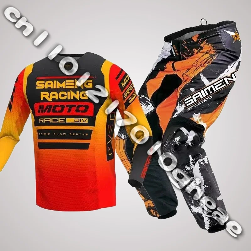 Джерси и брюки для мотокросса, детский комплект снаряжения Enduro Saimeng, трикотажные штаны Mx, одежда для мотоцикла, Mtb Carracing, костюм для бездорожья E
Джерси и брюки для мотокросса, детский комплект снаряжения Enduro Saimeng, трикотажные штаны Mx, одежда для мотоцикла, Mtb Carracing, костюм для бездорожья E
