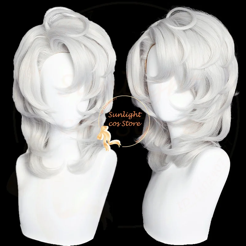 IN STOCK Anime Rui Cosplay 40cm Silver Cruly Rui Anime Cosplay Wigs Heat Resistant Synthetic Hair Halloween Party Wigs + Wig Cap
IN STOCK Anime Rui Cosplay 40cm Silver Cruly Rui Anime Cosplay Wigs Heat Resistant Synthetic Hair Halloween Party Wigs + Wig Cap