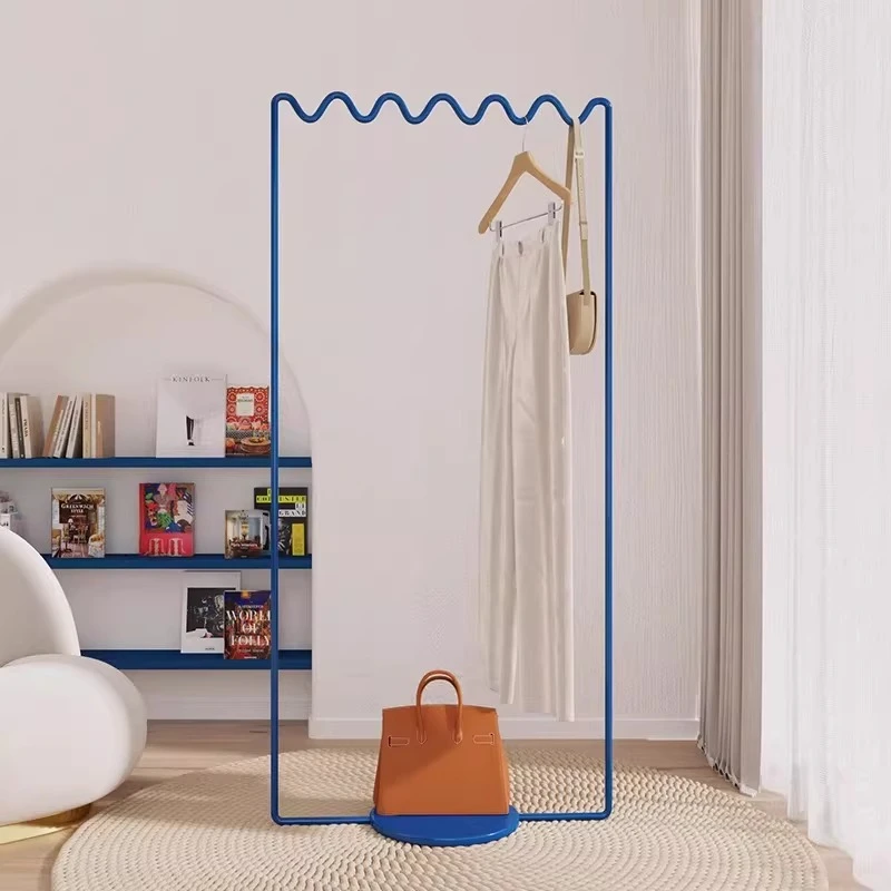 Nordic minimalist floor hanger, bedroom coat rack
Nordic minimalist floor hanger, bedroom coat rack
