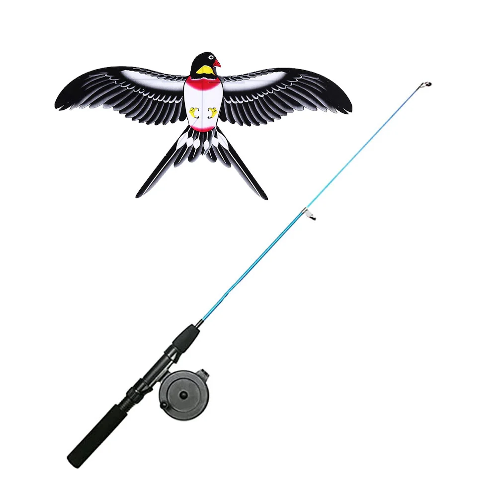 Kite Easy to Fly Bird for Kids Toys Fishing Rod Outdoor Funny Cartoon with Pole Swallow Child
Kite Easy to Fly Bird for Kids Toys Fishing Rod Outdoor Funny Cartoon with Pole Swallow Child