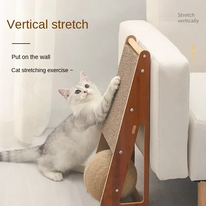 Toy To Cat Scrapping Furniture Cat Detachable Board Scratching Claw With New Ball Vertical Resistant Pet
Toy To Cat Scrapping Furniture Cat Detachable Board Scratching Claw With New Ball Vertical Resistant Pet