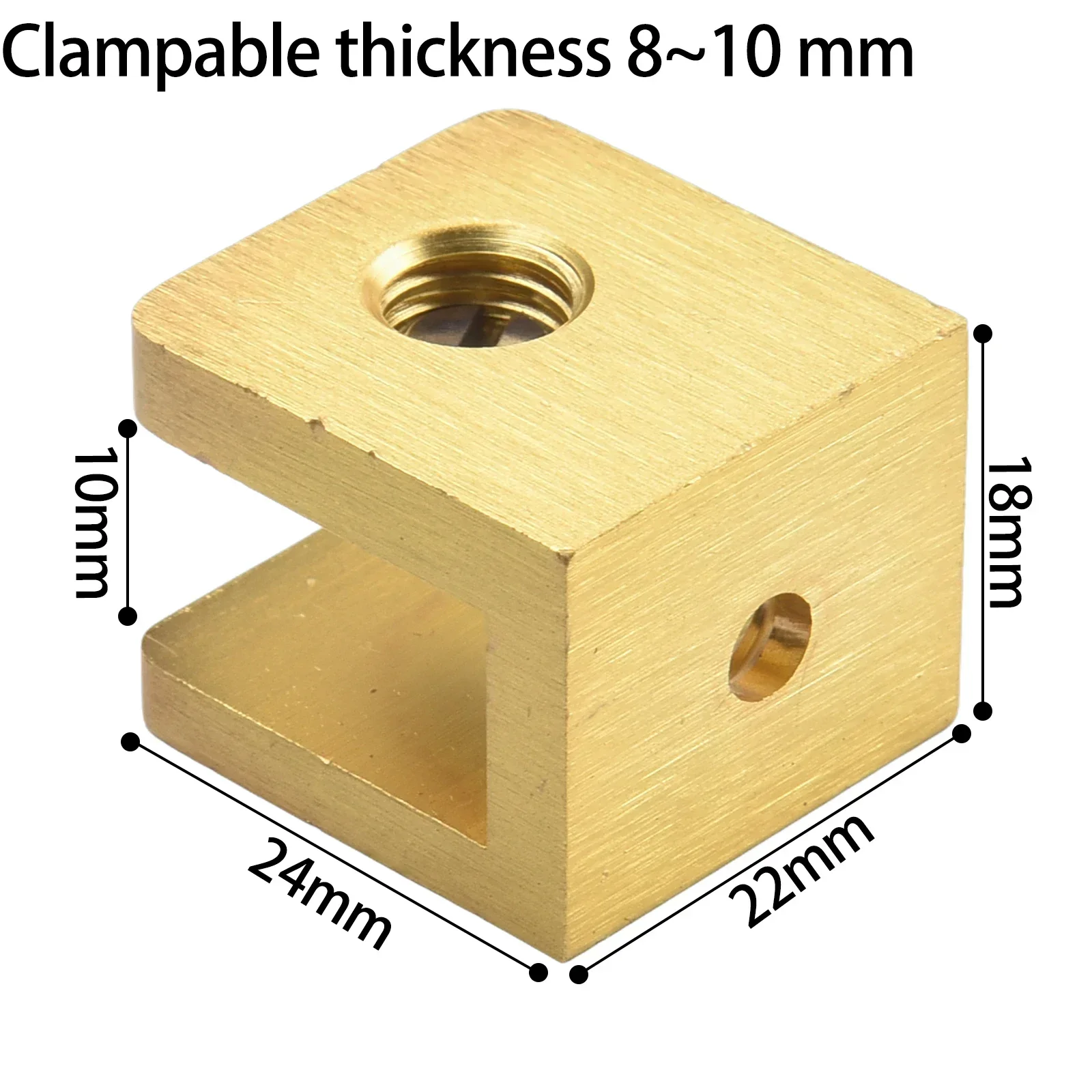Glass Clip Holder Glass Shelf Clamp Toilets Wine Cabinets Brushed Copper Gold Moisture-proof Support Bracket Fixed
Glass Clip Holder Glass Shelf Clamp Toilets Wine Cabinets Brushed Copper Gold Moisture-proof Support Bracket Fixed