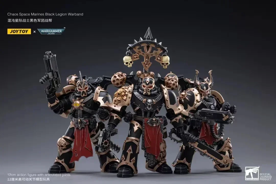 JOYTOY 1/18 Action Figure (3PCS/SET) Black Legion Warband Anime Action Figures Model Toys Collection Doll Boy Gifts In Stock
JOYTOY 1/18 Action Figure (3PCS/SET) Black Legion Warband Anime Action Figures Model Toys Collection Doll Boy Gifts In Stock