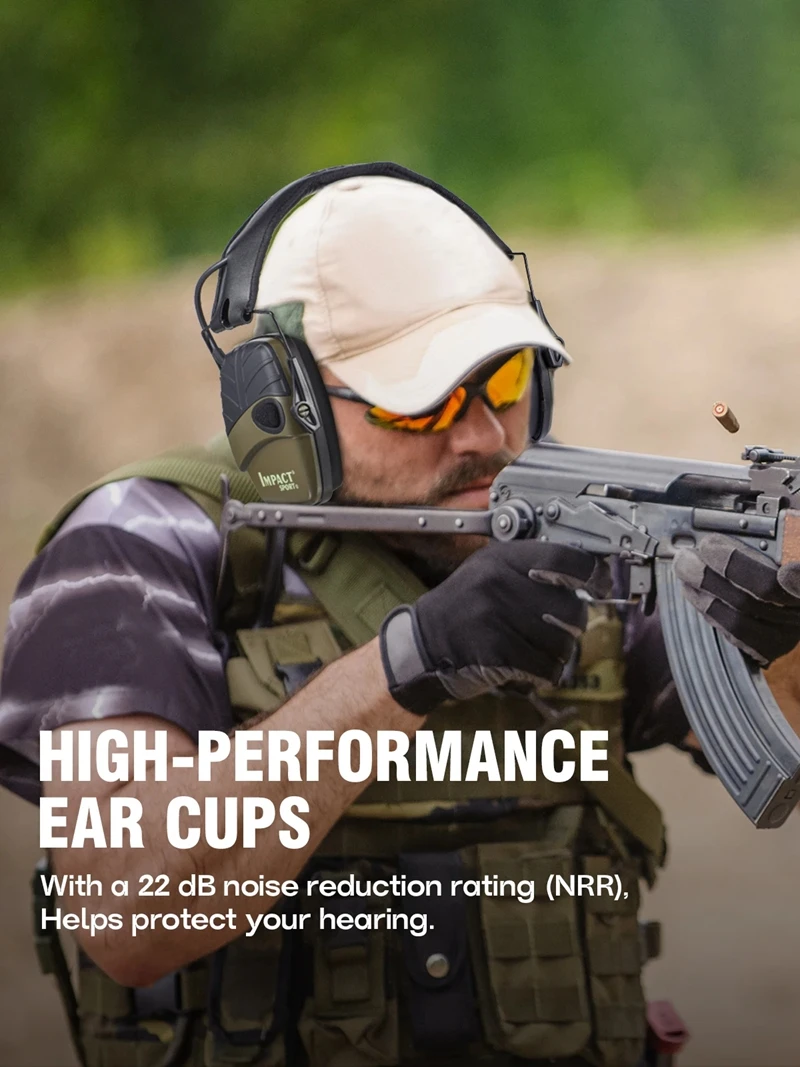 Outdoor Electronic Shooting Earmuffs Tactical Impact Sound Reinforcement Headphones Hunting Shooting Tactical Noise Reduction
Outdoor Electronic Shooting Earmuffs Tactical Impact Sound Reinforcement Headphones Hunting Shooting Tactical Noise Reduction