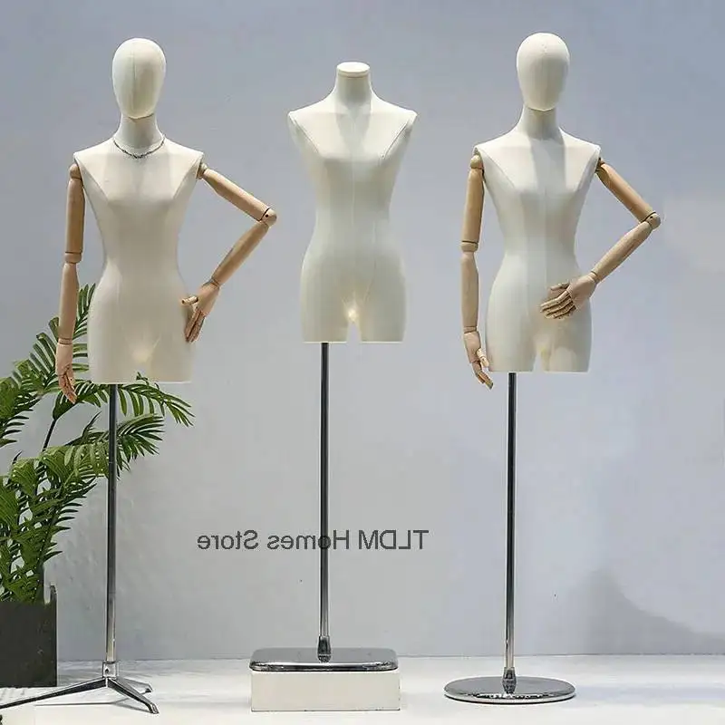Women for Store Korean Sense Mannequin Version Women's Clothing Female Bust Mannequin Mannequins Window High-end Display Stand
Women for Store Korean Sense Mannequin Version Women's Clothing Female Bust Mannequin Mannequins Window High-end Display Stand