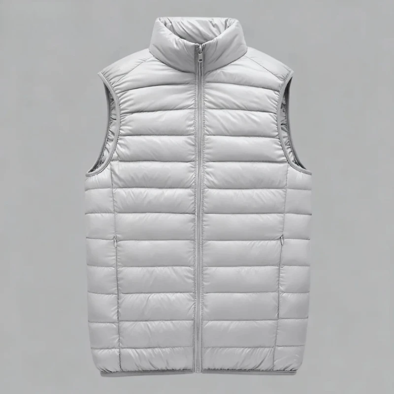 Осень и зима, новый легкий пуховый жилет, мужской жилет с воротником-стойкой, теплая высококачественная мужская куртка-бретелька для спорта на открытом воздухе
Осень и зима, новый легкий пуховый жилет, мужской жилет с воротником-стойкой, теплая высококачественная мужская куртка-бретелька для спорта на открытом воздухе